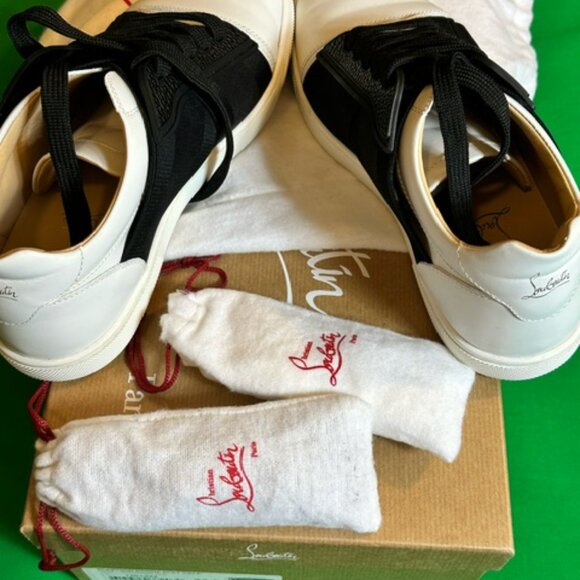 Christian Louboutin - Womens - Elastikid Donna Flat Calf - Picture 2 of 7